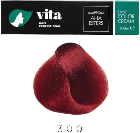 Vita Hair Professional Βαφή Μαλλιών Βάση Κόκκινη 100ml