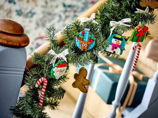 LEGO Cuburi de Construit Christmas Ornament Selection pentru 6+ Ani 153 Bucăți