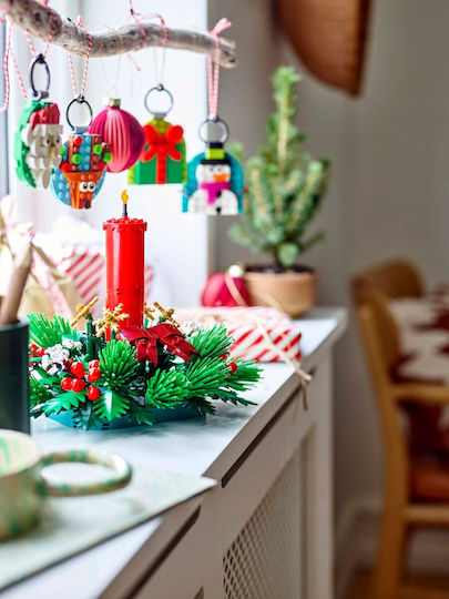 LEGO Cuburi de Construit Christmas Ornament Selection pentru 6+ Ani 153 Bucăți
