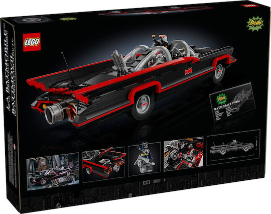 Lego Bausteine Batman Classic TV Series Batmobile für 18+ Jahre 1.822Stück