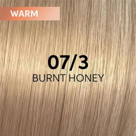 Wella Shinefinity Zero Lift Glaze Temporary Hair Dye 07/3 Base Burnt Honey 60ml