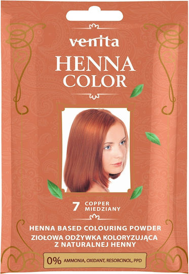Venita Henna Χωρίς Αμμωνία 7 Copper 30gr