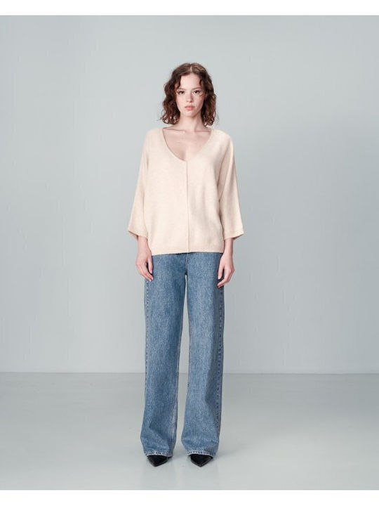 Women's Blouse Beige