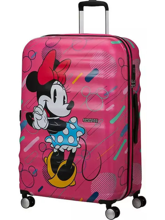 American Tourister Wavebreaker Kinder Große Hartschalenkoffertasche mit 4 Rädern
