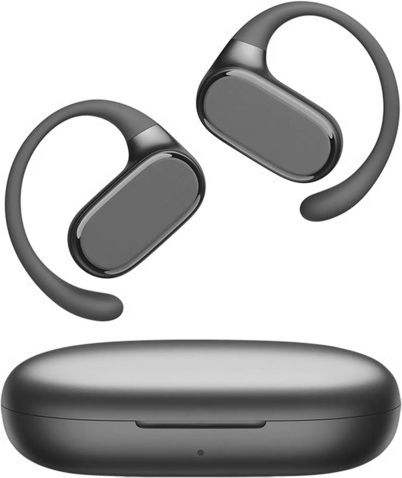 Honor Choice Open Ear Bluetooth Handsfree Ακουστικά με Θήκη Φόρτισης Μαύρα