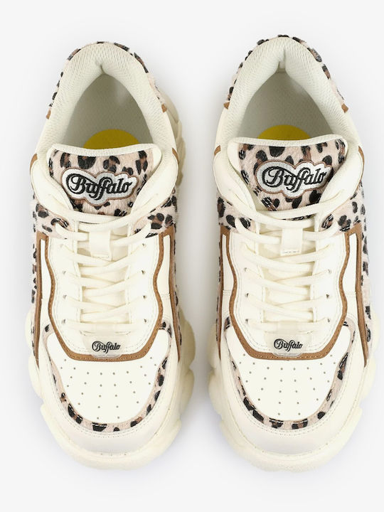 Γυναικεία Chunky Sneakers White / Beige / Leo