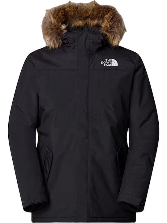 Zaneck Winter Jacket Parka Waterproof and Windproof Tnf Black