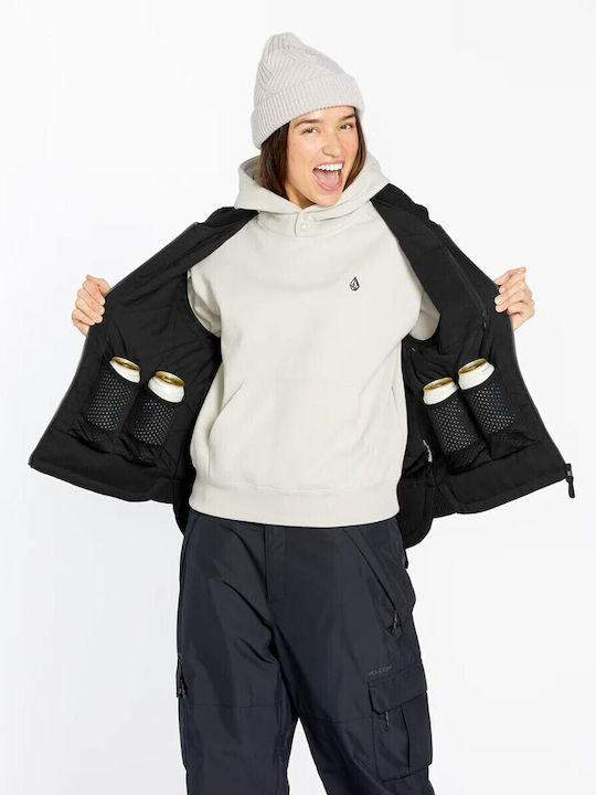Stone Castine Sleeveless Jacket Waterproof Black