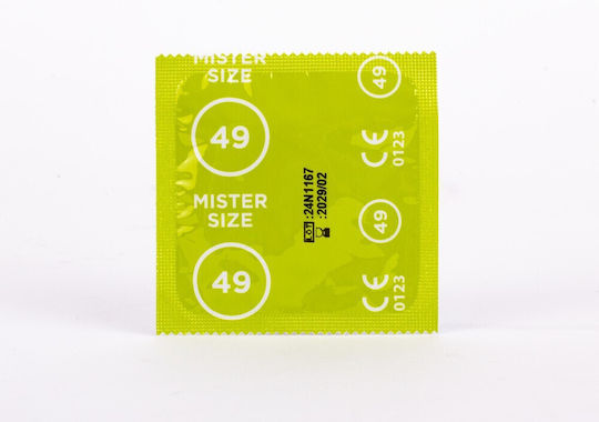 Mister Size Προφυλακτικά 1τμχ 49mm Natural Vegan