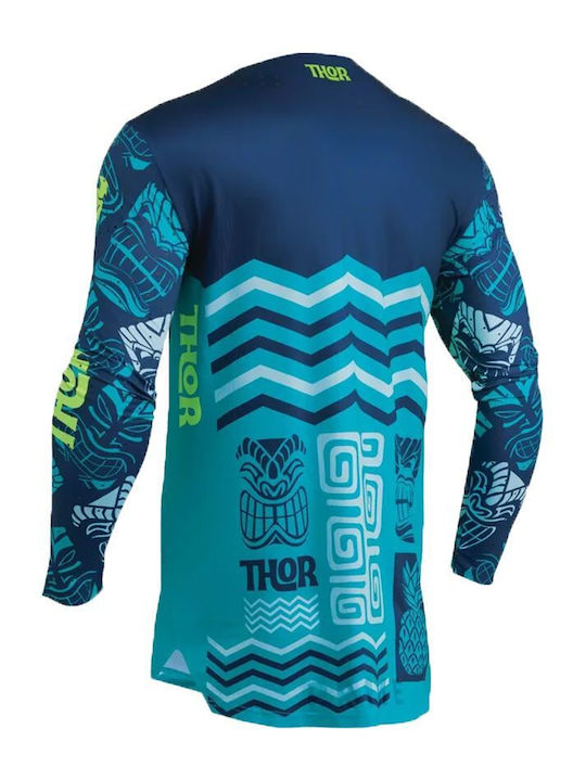 Thor Prime Men's Jersey Motocross Navy Blue