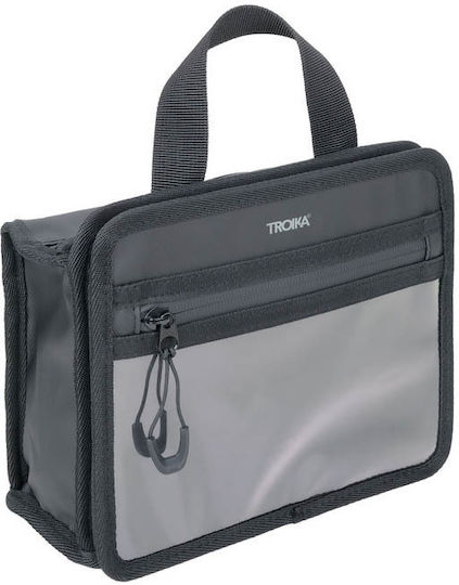 Troika Reisetasche Schwarz Stoff L21xB11xH17.5cm