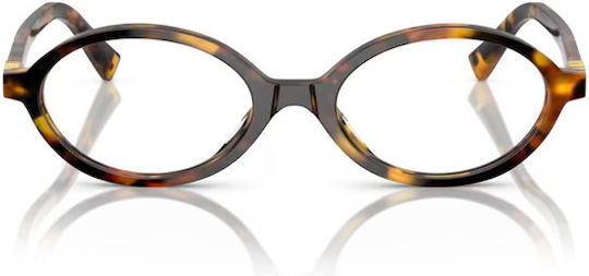 Miu Miu Weiblich Kunststoff Brillenrahmen Braun MU 01XV VAU1O1