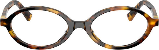 Miu Miu Weiblich Kunststoff Brillenrahmen Braun MU 01XV VAU1O1