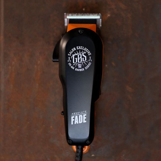 GA.MA Model Absolute Fade Επαγγελματική Κουρευτική Μηχανή Ρεύματος Μαύρη SMB5023