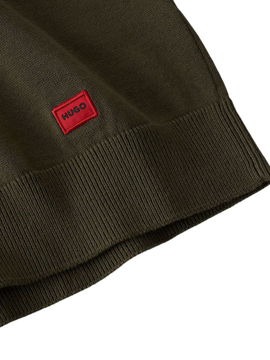 Men's Knitted Cardigan Olive