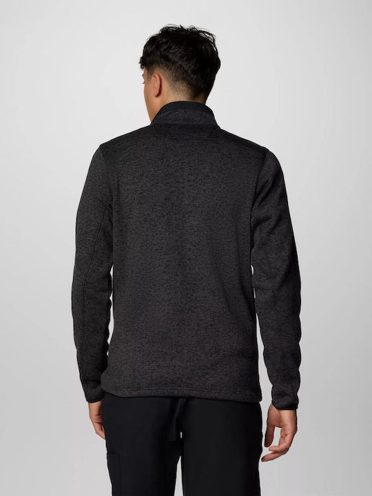 Weather Full Ανδρική Ζακέτα Black Heather