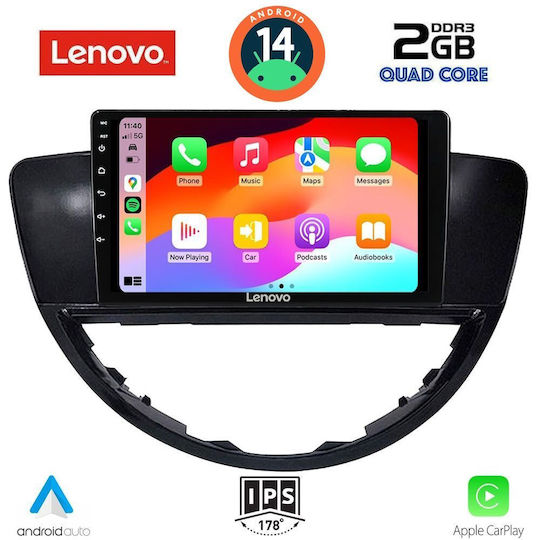 Lenovo Car Audio System for Subaru Tribeca 2007-2014 (Bluetooth/USB/AUX/WiFi/GPS/Apple-Carplay/Android-Auto) with Touch Screen 9"