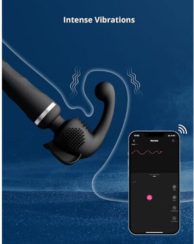 Lovense Domi 2 Wand Massager Attachment Κεφαλή για Δονητή Black