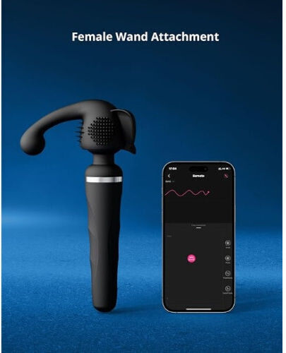 Lovense Domi 2 Wand Massager Attachment Κεφαλή για Δονητή Black