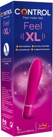 Control Feel Make Feel XL Vibrating Bullet Vibrator Geschoss 16cm Rosa