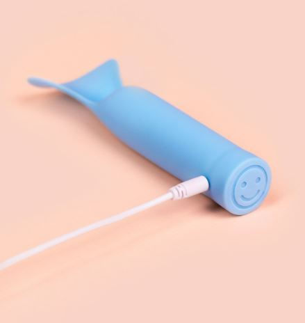 Smile Makers Vibrator Massage 16.1cm Hellblau