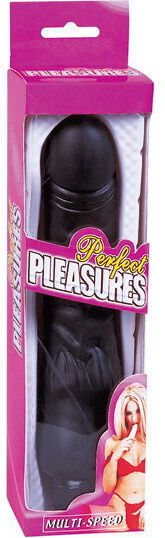 Seven Creations Perfect Pleasures Realistic Vibrator 22cm Noir
