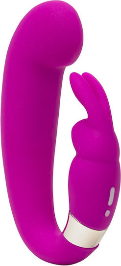Happy Rabbit G-Spot Clitoral Curve Vibrator Вибратор Заек Лилаво