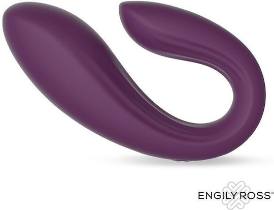 Engily Ross Vibrator für Paare mit Fernbedienung 11cm Lila