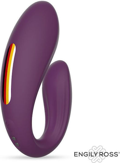 Engily Ross Vibrator für Paare mit Fernbedienung 11cm Lila