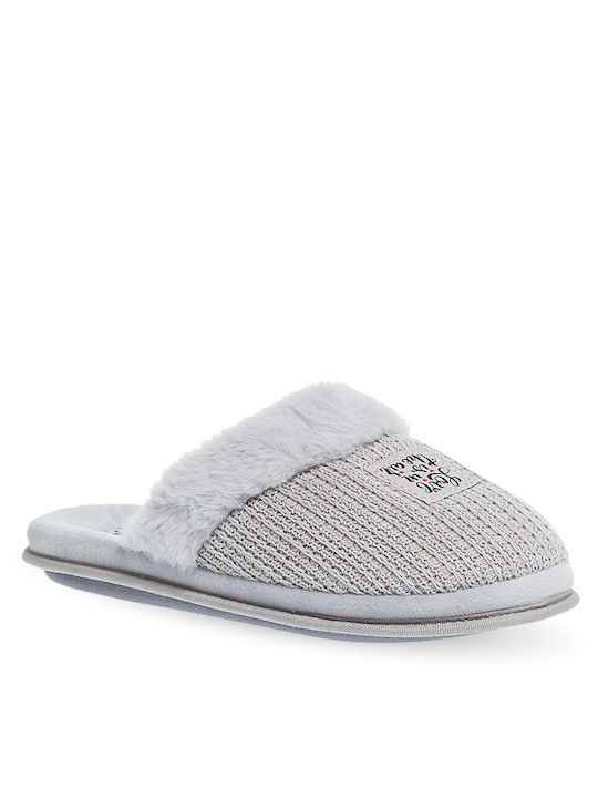 Parex Winter Women's Slippers in Gray color