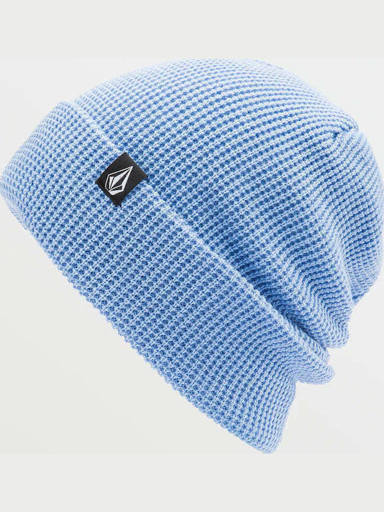 Power Beanie Beanie Γυναικείος Σκούφος Πλεκτός σε Μπλε χρώμα