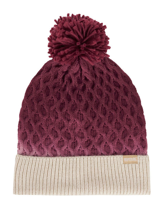 Beanie Feminin Fleece - Polar Căciulă Tricotat în culoarea Fuchsia
