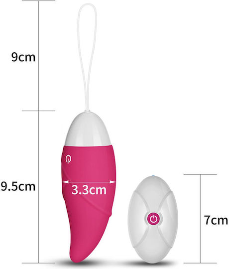 Lovetoy iJoy Egg Vibrator Egg cu Telecomandă 9.8cm Roz
