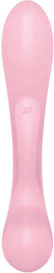 Satisfyer Triple Oh Δονητής Rabbit 27.5cm Ροζ