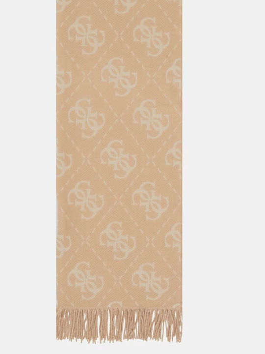 Guess Women's Wool Scarf Beige