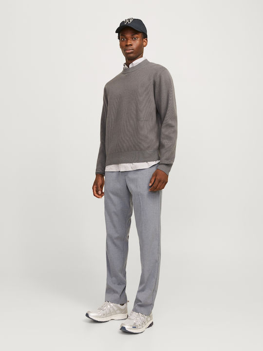 Παντελόνι Φόρμας με Λάστιχο Grey Melange