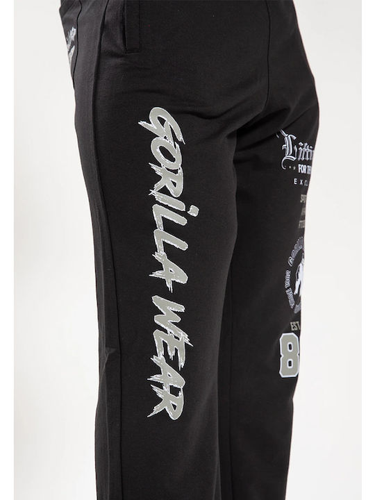 Sweatpants without Elastic Black