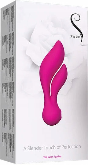 Swan Vibes The Feather Swan Vibrator Iepurele Roz
