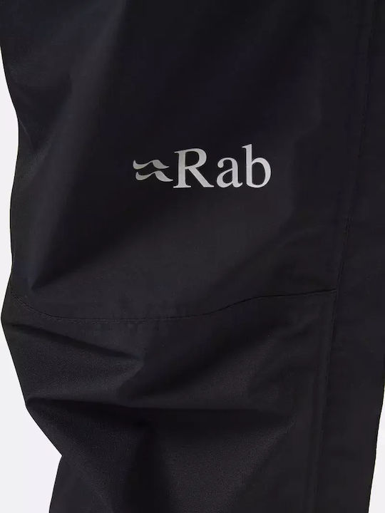 Rab Downpour Eco Women's Hiking Long Trousers Black