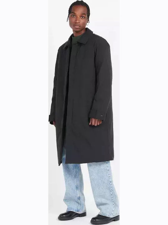 Herren Mantel Black