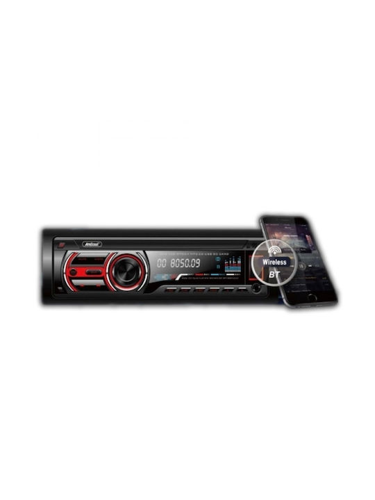 Andowl Автомобилна Аудио Система 1DIN (Блутут/USB)