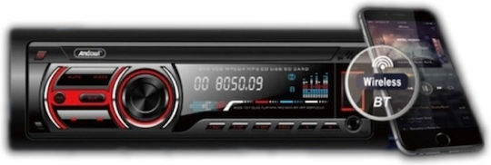 Andowl Ραδιόφωνο Αυτοκινήτου 1 DIN (Bluetooth/USB)