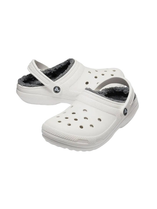 Crocs Classic Lined Clogs White