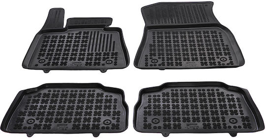 Rezaw Plast Set of Front and Rear Mats 5pcs for BMW X6 2019+ Black