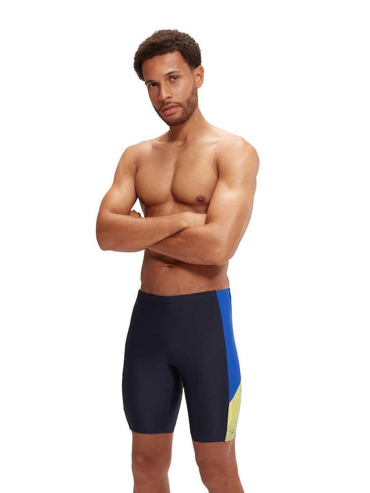 Speedo Dive Αγωνιστικό Jammer Μαγιό Μπλε