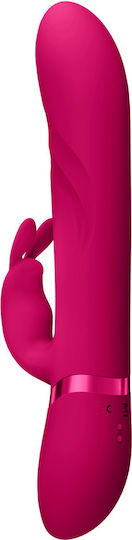 Vive Vibrating Vibrator Iepurele 22cm Roz