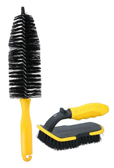 Dunlop Brushes Cleaning for Rims Car 2pcs