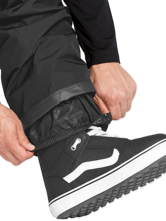 Volcom Gore-tex G1352519-BLK Men's Trousers for Ski & Snowboard Black