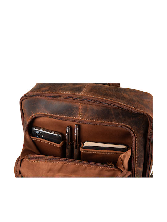 Leather Creations XK Backpack Καφέ