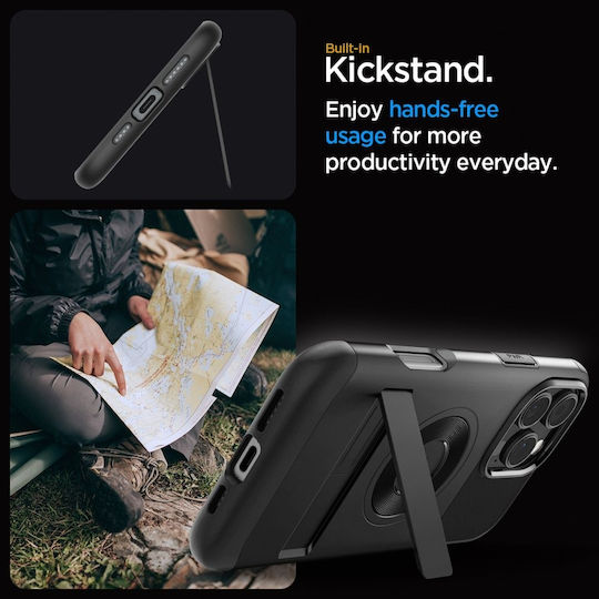Spigen Slim Armor MagFit Back Cover Πλαστικό 2mm Μαύρο (iPhone 16 Pro Max)